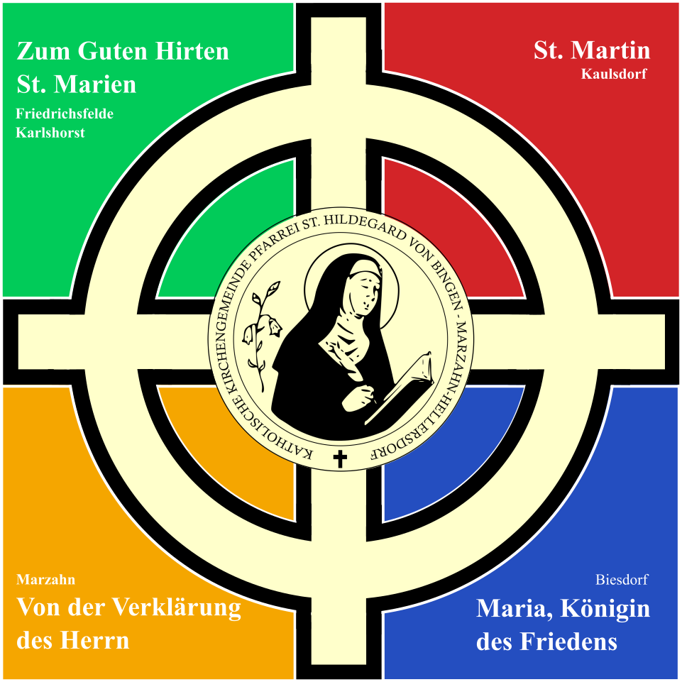 Logo Katholische Kirchengemeinde  Pfarrei St. Hildegard von Bingen Marzahn-Hellersdorf